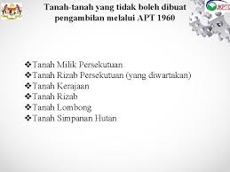 Tajuk ringkas.akta ini bolehlah dinamakan akta senjata 1960. Pengenalan Kepada Akta Pengambilan Tanah 1960 Akta 486