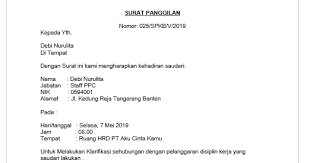 Maybe you would like to learn more about one of these? Contoh Surat Pemanggilan Karyawan Bermasalah Bloggadogado