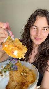 5 Minute Peaches and Cream Dessert #foodie #foodblogger #dessert I can’t  stop making this dessert: it’s so tasty, so refreshing, perfect for a hot  summer day. tart, sweet peaches, rich brown sugar and ...