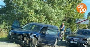 Останні події, аварії, ситуації та суспільно важливі проблеми. Na Trasi Zi Striya Do Lvova Vinik Zator Cherez Dtp Bilya Mikolayeva Foto