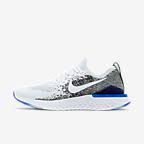It is in the epic react flyknit 2 gs upper's silhouette that nike has worked harder with, focusing their efforts on a lighter and softer flyknit fabric while still offering the adaptive, precise fit of the previous model. Nike Epic React Flyknit 2 Men S Running Shoe Nike Com