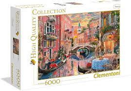 Fast and free shipping free returns cash on delivery available on eligible purchase. Amazon Com Clementoni 36524 Clementoni 36524 Collection Venice At Sunset 6000 Pieces Multi Colour Toys Games