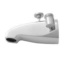 On some faucet models, the flange is part of the spout; Deluxe Tub Spouts In Hard To Find Designer Finishes
