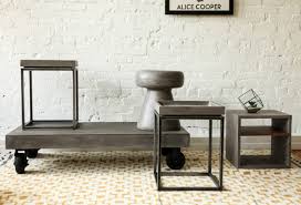 Shop from the world's largest selection and best deals for coffee table with wheels. Furniture Maison Vega Concrete Coffee Table On Wheels