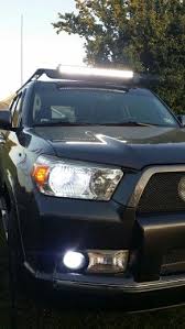 My 2011 4runner With A 32 Roof Mounted Led Light Bar 4runner 2011 4runner Toyota 4runner
