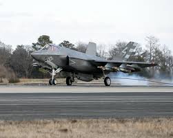 Jsf fighter flight characteristics do not differ from the characteristics of the aircraft of this class, standing on top of the world armed to the beginning of the. First Arrestment Of An F 35c With External Weapons