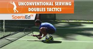 I used to never think about doubles strategy in tennis. Tennis Tips Training Lessons Drills Free Instructional Videos Sportsedtv