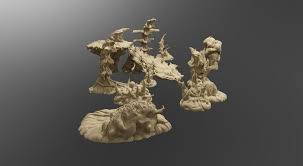Tyranid Biomass Printable Scatter Terrain Update Galleries Fantasy Tyranids Fantasy Digital Artwork