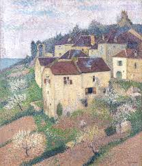 Houses At Saint Cirq Lapopie 1920 Art Day French Impressionist Painters Art