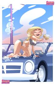 Kim Possible tara washing car by teasecomix - Hentai Foundry