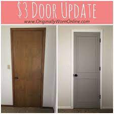 Quick And Cheap Diy Door Makeover Idea Diy Interior Doors Door Makeover Diy Home Remodeling