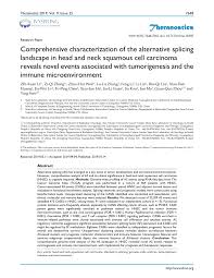 Lee chong wei's miraculous third set recovery against arch rival lindan in the asian championship. Pdf Comprehensive Characterization Of The Alternative Splicing Landscape In Head And Neck Squamous Cell Carcinoma Reveals Novel Events Associated With Tumorigenesis And The Immune Microenvironment