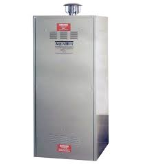 Since the vent does not rely on the buoyancy of hot air, it can be run horizontally to the outside of the house. Hot Water Heater Enclosure