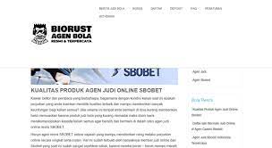 Asikbet adalah situs agen judi bola terpercaya. Access Biorust Com Situs Bandar Agen Judi Bola Online Daftar Agen Sbobet Dan Casino Biorust
