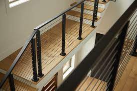 For instance, a railing should be installed to protect the users if the rise of the stairs goes over three feet. Onyx Rod Railing System Black Stainless Steel Railing Viewrail