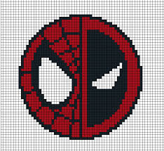 403 Forbidden Pixel Art Pattern Marvel Cross Stitch Pixel Art Grid