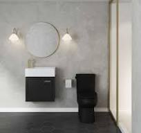 Denison DEBV1922 19″ Wall-Hung Vanity in Black | Contrac