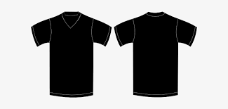Download Black T Shirt Design Template Psd 600x313 Png Download Pngkit