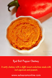 Roasted Red Bell Pepper Chutney Red Capsicum Pachadi With Peanuts Recipe In 2020 Stuffed Peppers Stuffed Bell Peppers Chutney