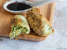 Nem Au Poulet Et Epinard Au Sesame Mes Recettes Healthy Recette Nems Poulet Poulet Epinards Alimentation
