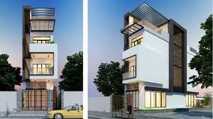 The 3rd bedroom which can also serve as master's bedroom has its own bathroom and access to the balcony. Three Storey Narrow Lot House Concept Ulric Home