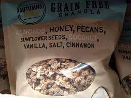 Autumns Gold Grain Free Granola Costco Grain Free Granola Granola Recipes Granola