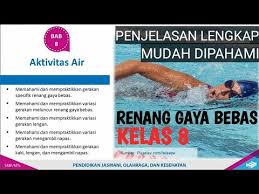 Maybe you would like to learn more about one of these? Materi Pjok Renang Gaya Bebas Kelas 8 Youtube