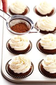 Then sprinkle in the powdered sugar a little bit at a time and continue to mix until the frosting is fluffy. The Best Pumpkin Cupcakes Gimme Some Oven