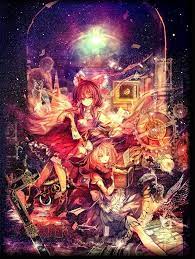 霊夢 魔理沙 イラスト 東方 かわいい マジック イラスト