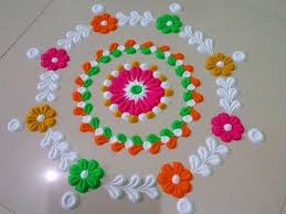 Very Clean And Beautiful Diwali Special Rangoli Design By Deepika Pant Youtube Diwali Special Rangoli Design Special Rangoli Rangoli Designs
