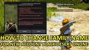 A comprehensive guide to the origins, meanings, etymologies and distribution of thousands of british surnames. How To Change Family Name Random Generated For New Account Black Desert Online Youtube