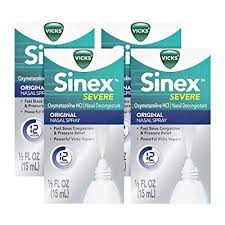 Steroid sprays are often used for nasal congestion, particularly when it is caused by allergies such as hay fever or by nasal polyps. Buy Vicks Sinex Severe Original Sinus Nasal Spray Decongestant For Fast Relief Of Cold And Allergy Congestion 0 5 Fl Oz Pack Of 4 Online In Thailand B00ufg5tqy