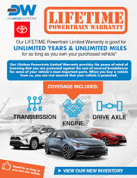 What cars have lifetime warranty? Lifetime Powertrain Warranty
