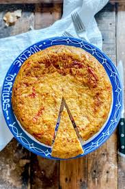 Country Style Spanish Potato Omelette Tortilla De Patatas