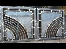 Can't find the look or size you want with our standard stronghold iron and infinity aluminum products? Main Gate Design Photos Ii Iron Gate Design Photo Gallery Indian Home Iron Gate Part 7 Youtube