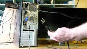The keyboard and mouse usually connect to the computer with a ps/2 or usb connector. Connecting Mouse Keyboard And Monitor To A Desktop Pc Youtube