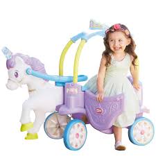 Magical Unicorn Carriage In 2020 Little Tikes Baby Rocking Horse Riding Toys