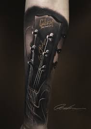 This would require a kit with quality materials and great pickups. Gibson Les Paul Guitar Tattoo By Kzla Art