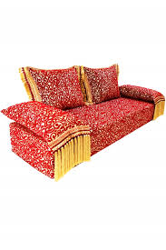 Massiver sitzplatz für 6 pers. Orientalisches Sofa Couch Yassir Marokkanische Wohnzimmer