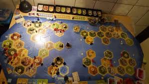 All Settlers Of Catan Major Expansions Played Together Seafarers Cities Knights Traders Barbarians Explo Settlers Of Catan Catan Board Game Catan Board