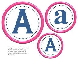 Each letter is a good size . Fancy Red Green Blue Printable Banners Letters Numbers Printable Party Com