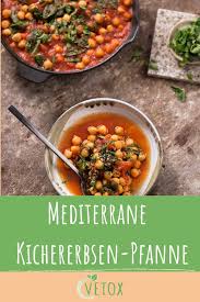 Mediterrane Kichererbsen Pfanne Veganes Rezpt In 2020 Mediterrane Rezepte Hauptspeise Kichererbsen