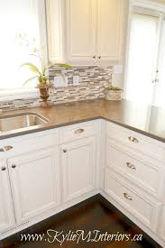 Maybe you would like to learn more about one of these? Oak Kitchen Remodel Painted Cream Cabinets And Quartz Kylie M Interiors