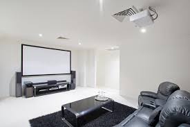 How To Set Up A Home Theatre In 5 Steps Stadium like home theater seating provides an unobstructed view for everyone who is watching television.
