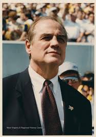 Robert Lee 'Sam' Huff at Mountaineer Field, WVU Campus, Morgantown, W. Va. 