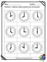 Berilah berilah tanda silang silang (x) pada pada huruf a, a, b, c, atau d di depan depan jawaban jawaban yang. Latihan Matematik Mengenal Masa Dan Waktu Prasekolah 14 Kitpramenulis