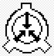 Generate pixelated circles and ellipse to use as a guideline for placing blocks in your favourite games. Circle Pixel Art Png Png Download Scp Logo Pixel Art Transparent Png 769x793 6632519 Pngfind