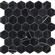 Alibaba.com offers 2,366 grout for marble products. Satori Nero 12 In X 12 In Polished Natural Stone Marble Hexagon Marble Look Wall Tile In The Tile Department At Lowes Com