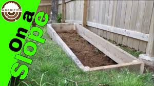 See more ideas about outdoor gardens, backyard landscaping, hillside landscaping. How To Build A Raised Garden Bed On A Slope Youtube