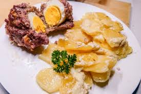 Omnia Hackbraten Und Kartoffelgratin In Einem Comewithus2 Kocht
